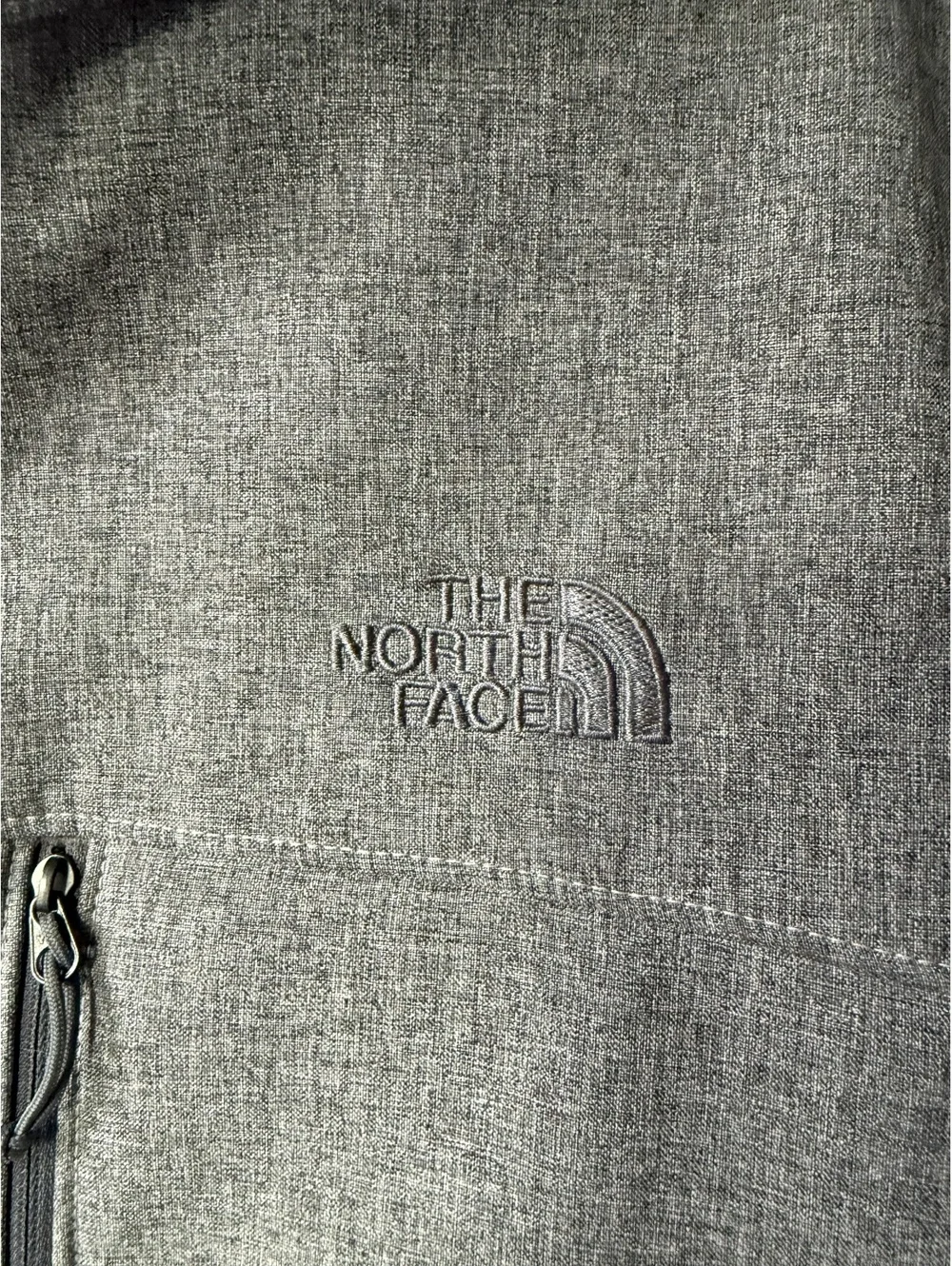 The North Face Gray Full-Zip Jacket
